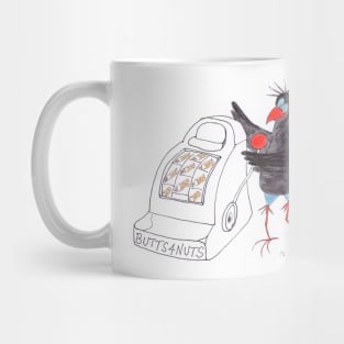 Crow ciggy jackpot peanuts Mug